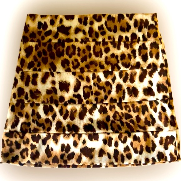 a'gaci Dresses & Skirts - A’Gaci | leopard print mini skirt